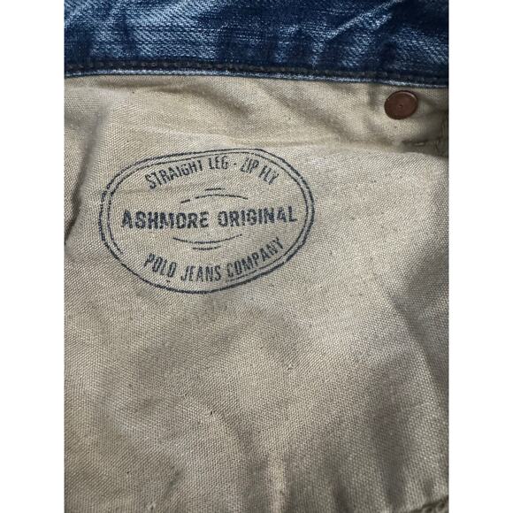 Vintage Ralph Lauren Polo Jeans Co. “Ashmore Original” Straight-Leg Jeans 33x30 - Picture 9 of 9